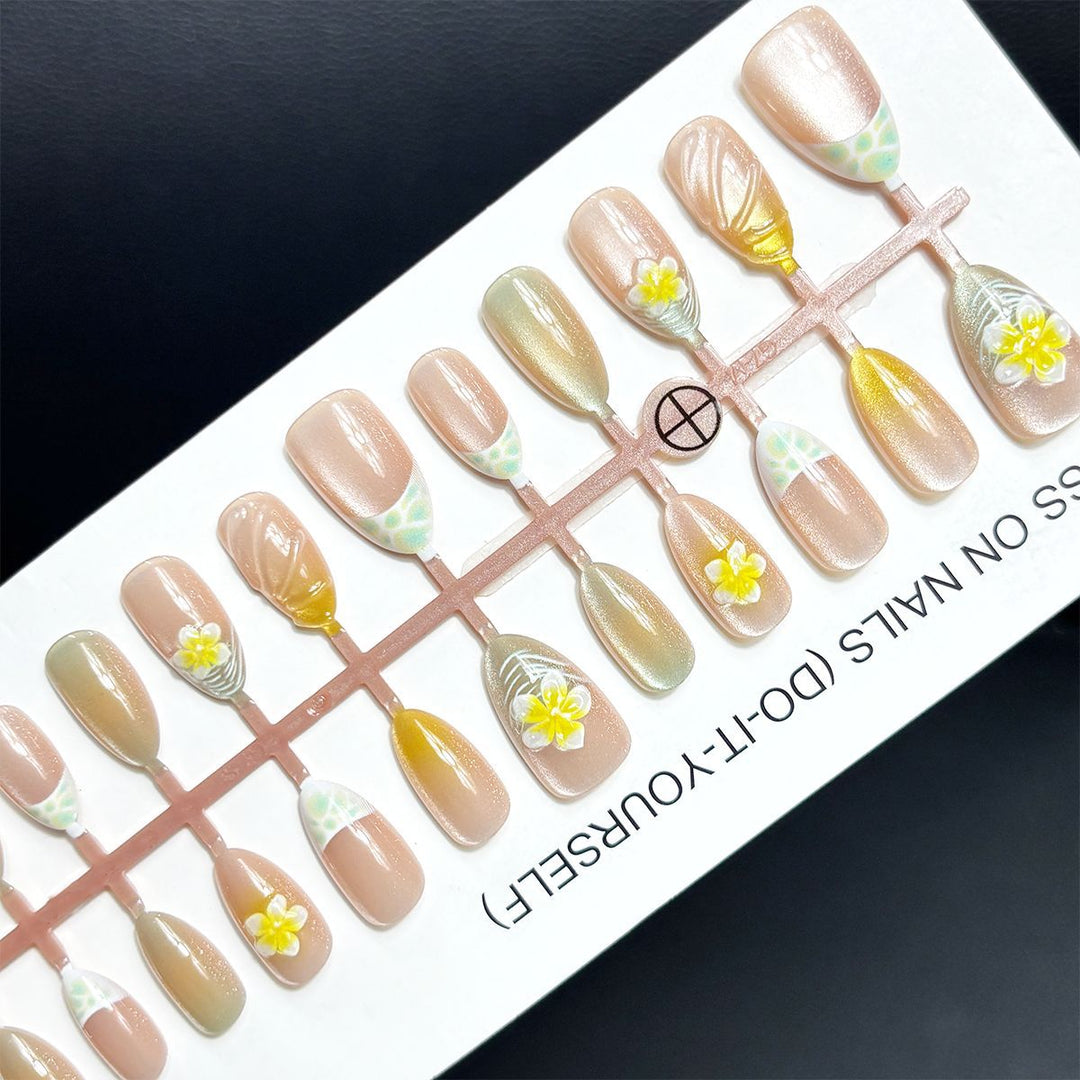 Floral Art Press-On Nail Tips Stornfield