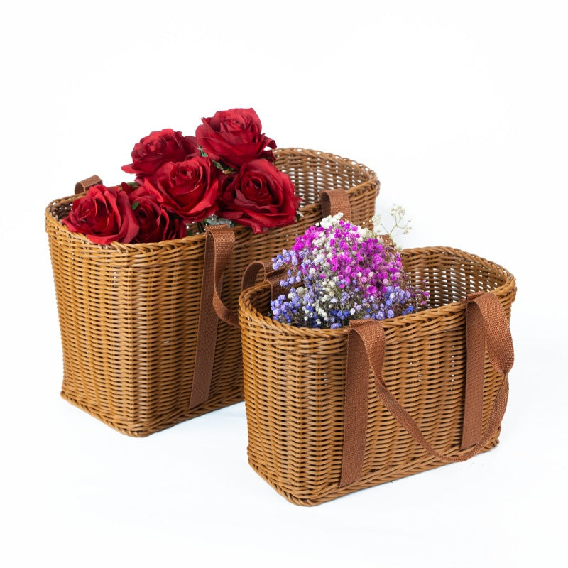 Handwoven Picnic Storage Basket Stornfield