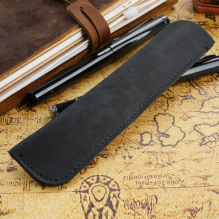 Leather Pencil Roll Case