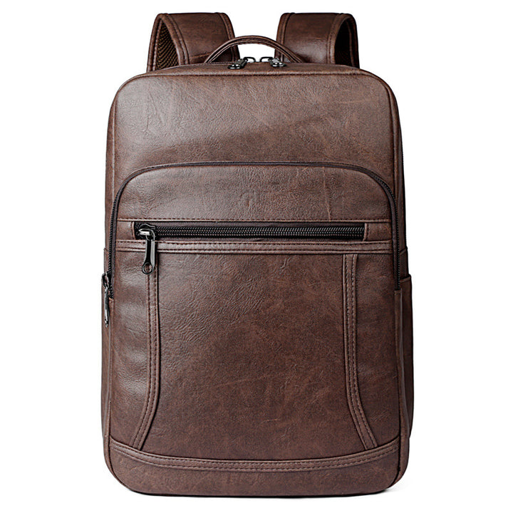 Elegant Backpack Made of Faux Leather with Multiple Compartments Stornfield