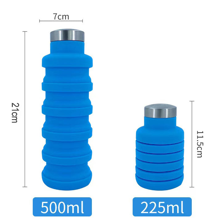 Ladies Foldable Silicone Water Bottle Stornfield