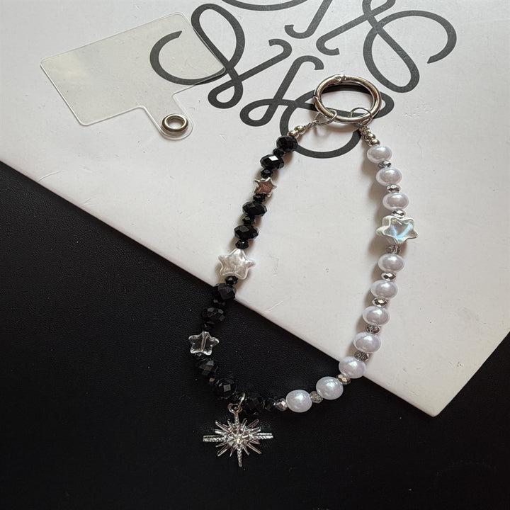 Elegant Beaded Charm Keychain Holder Stornfield