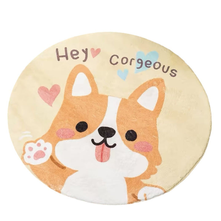Playful Cat-Themed Area Rug
