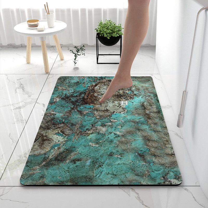 Soft Touch Marble Bath Mat Stornfield