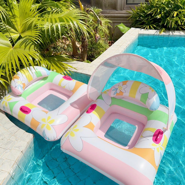 Inflatable Canopy Pool Lounge Chair Stornfield