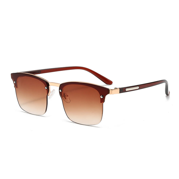 Ladies elegant square sunglasses with metallic accents Stornfield