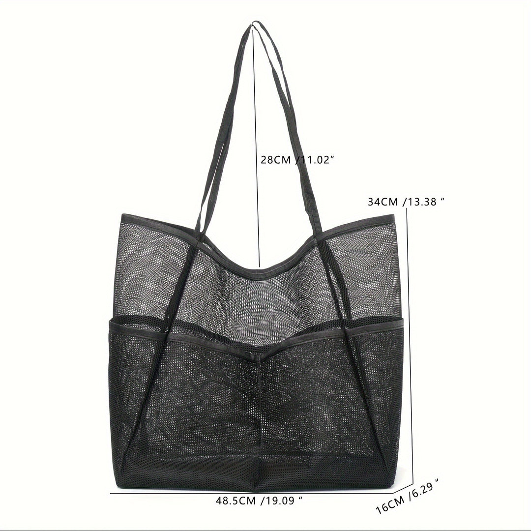 Stylish mesh beach bag Stornfield
