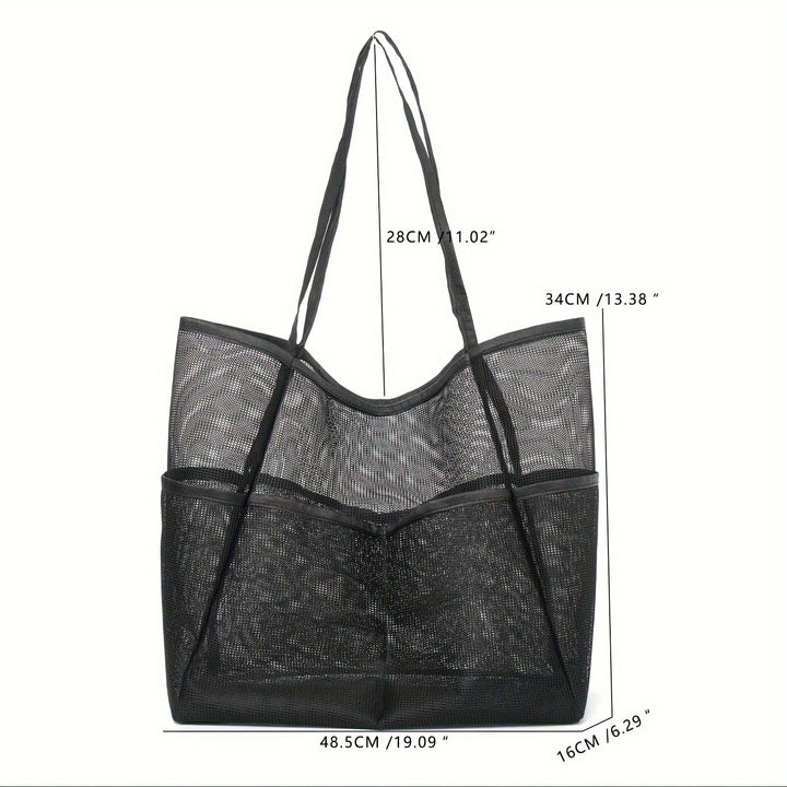 Stylish mesh beach bag Stornfield