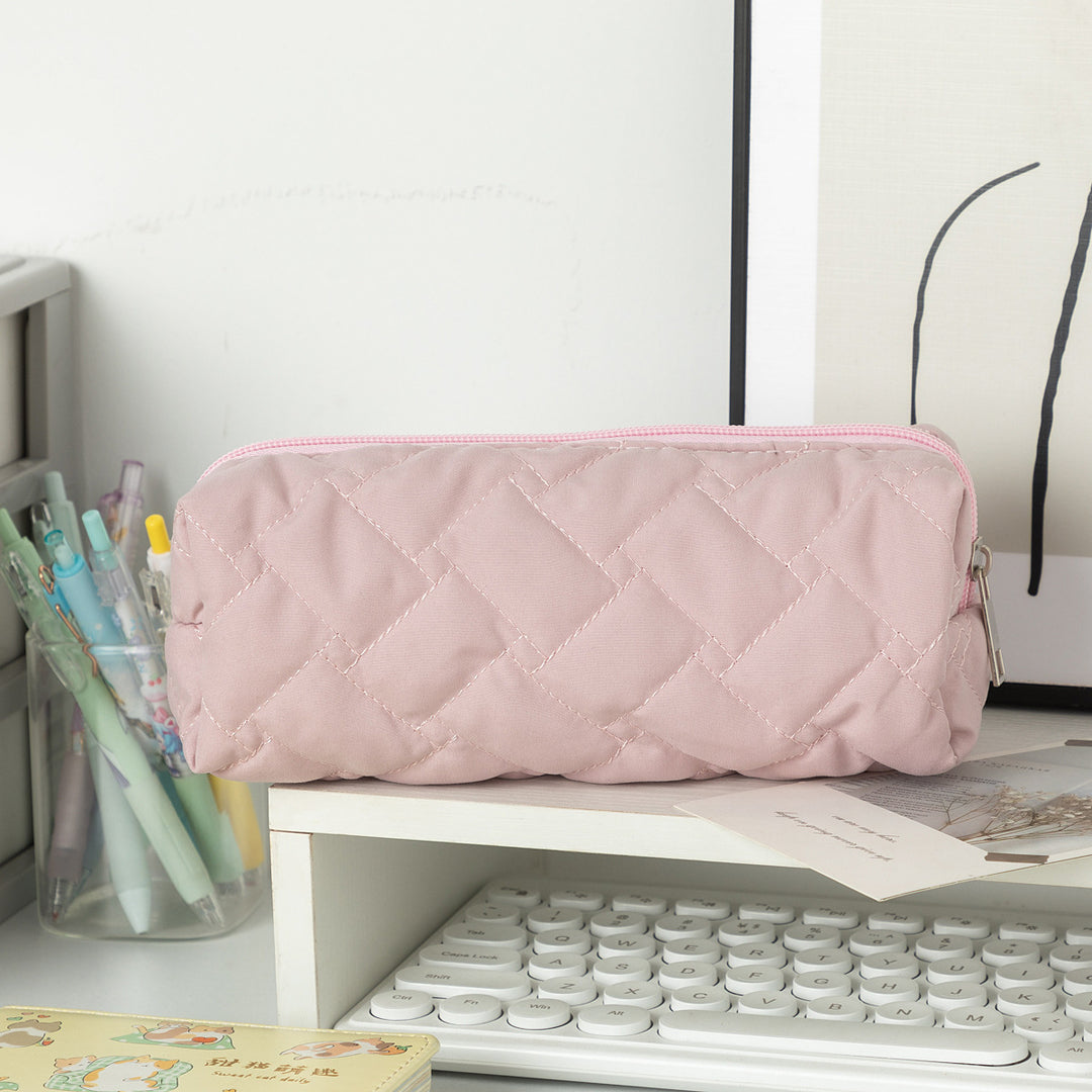 Quilted Textured Pencil Case Stornfield