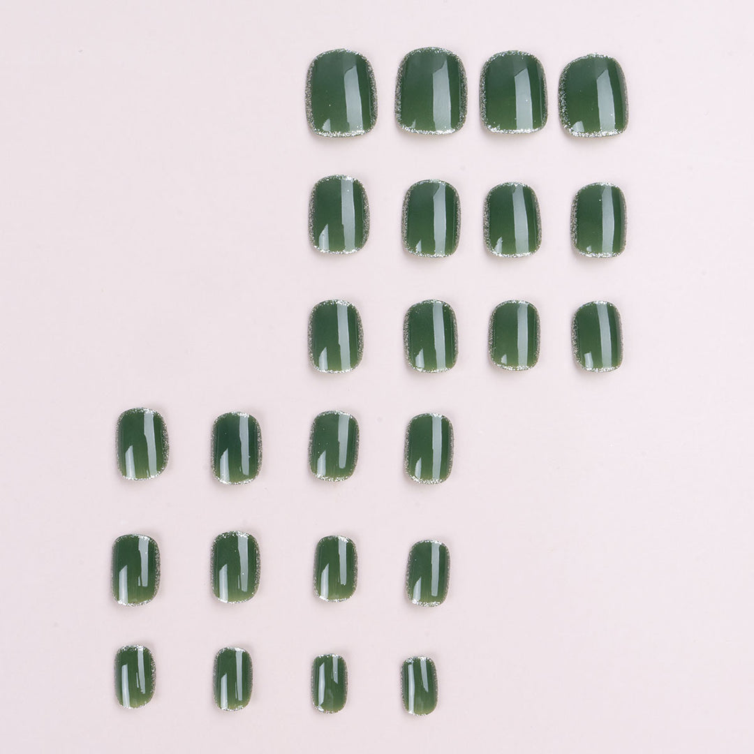 Glossy Press-On Nail Art