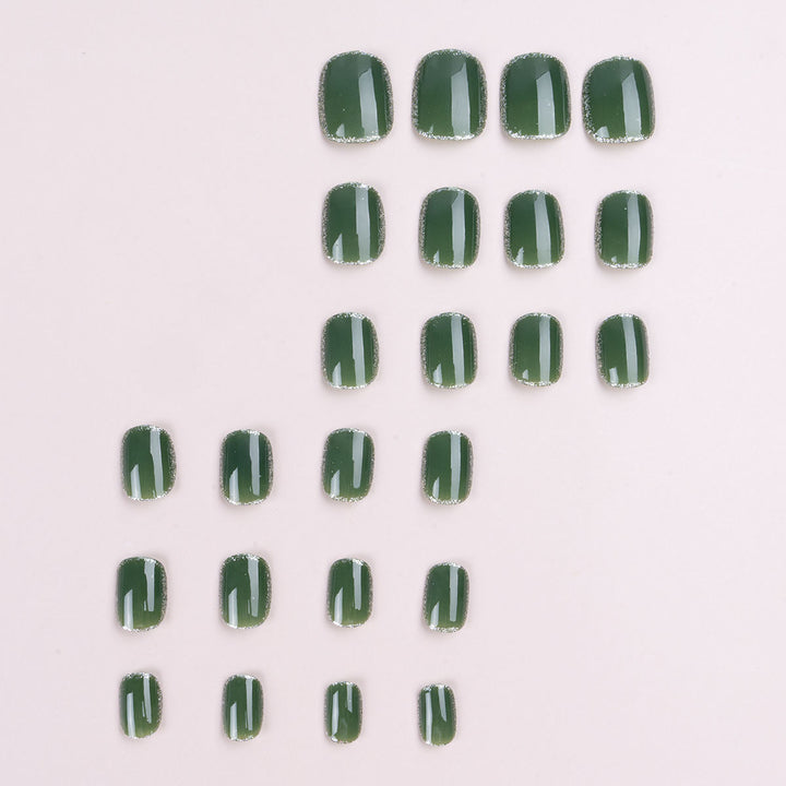 Glossy Press-On Nail Art