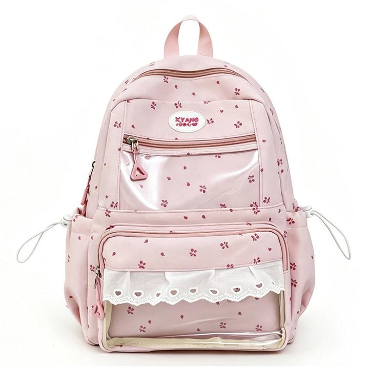 Playful Embroidered School Backpack Stornfield