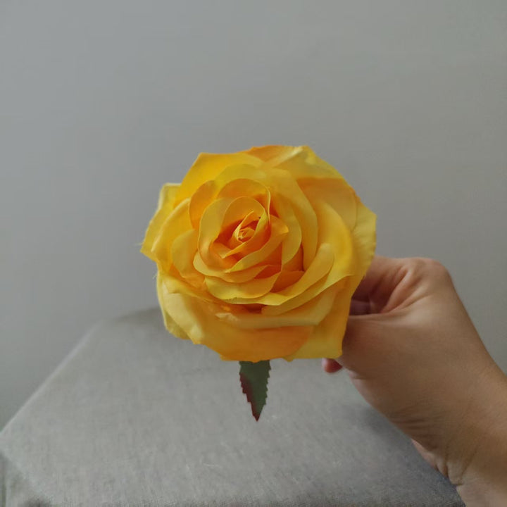 Lifelike Silk Rose Stem