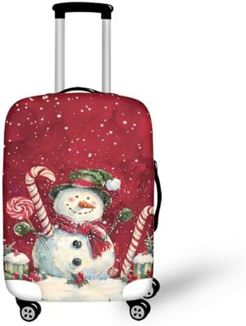 Unisex nano elastic suitcase cover with horse and sunflower motif, stretchable stretch protection for hard shell trolley with zipper Stornfield