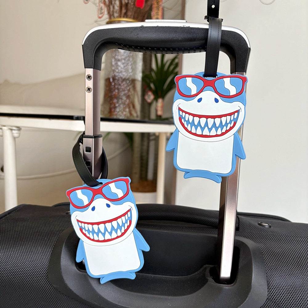 Shark-Themed Luggage Tag Stornfield