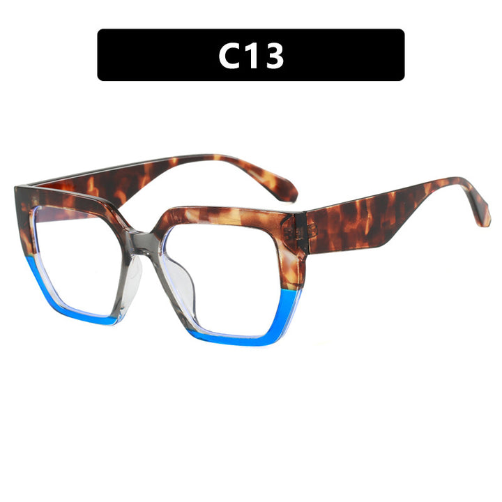 Women's geometric glasses in stylish tortoiseshell pattern Stornfield