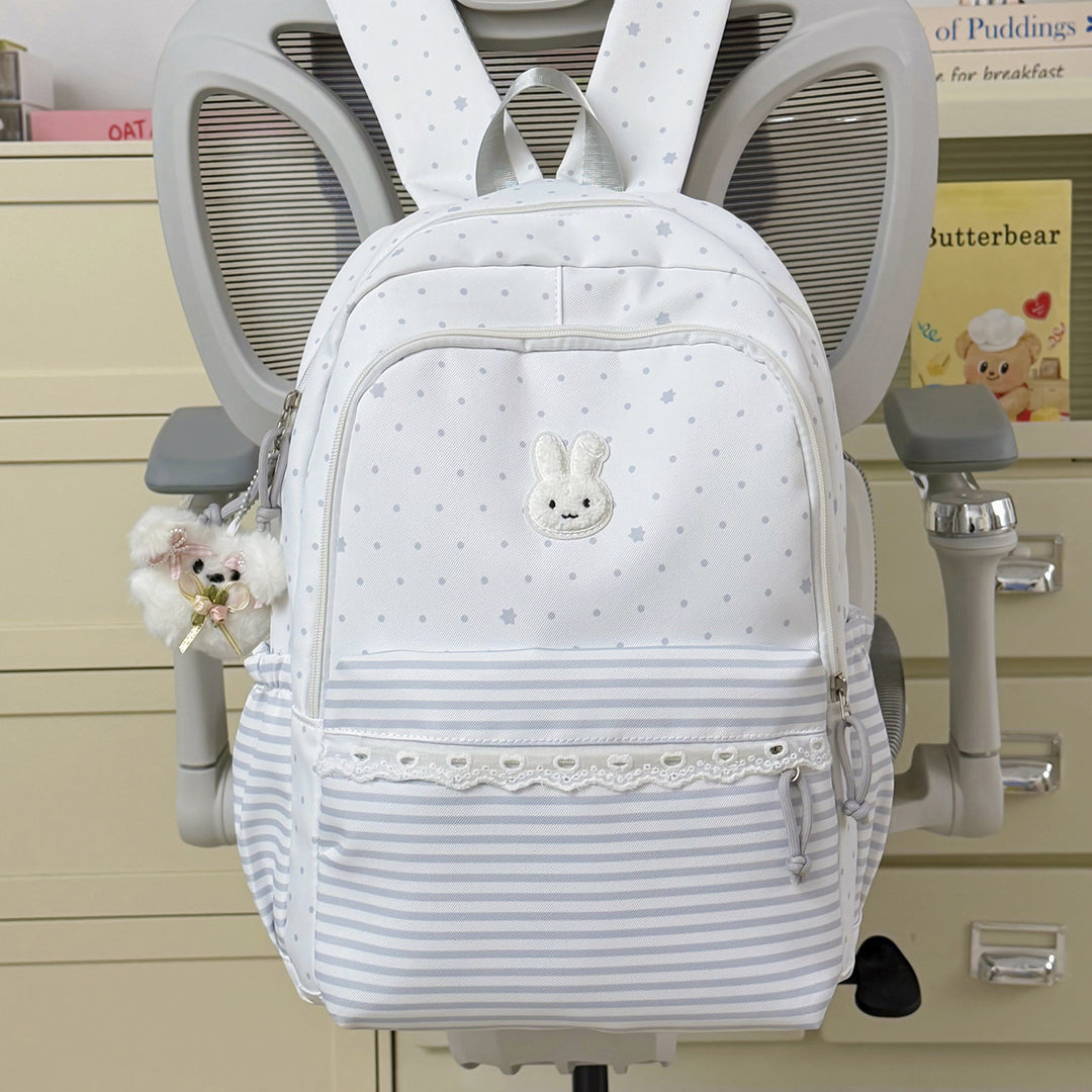 Playful Bunny-Ear Casual Backpack Stornfield