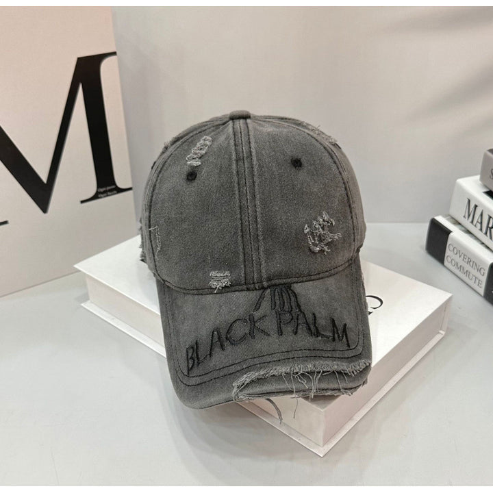 Women's Distressed Cotton Baseball Cap Stornfield 1784083899