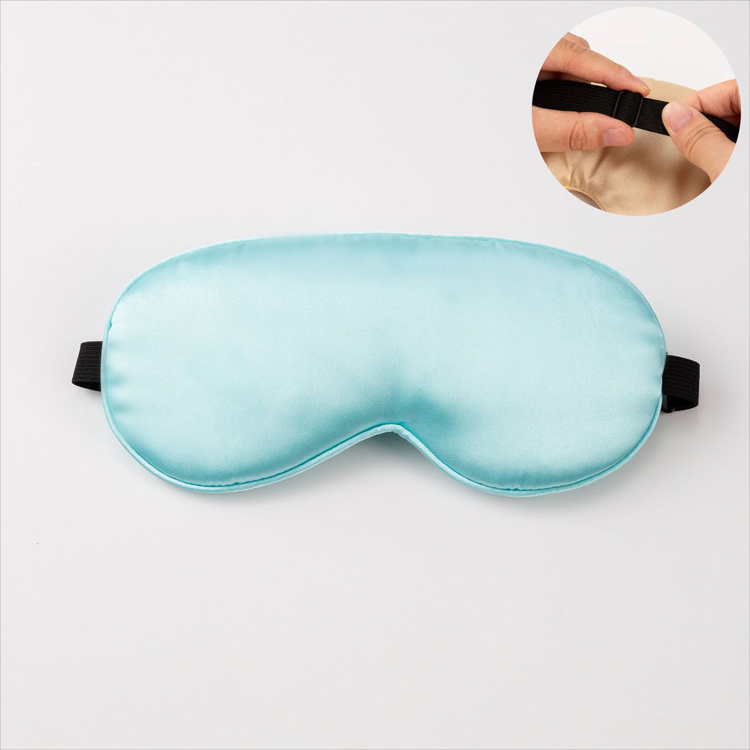 Unisex nan ergonomic sleep mask with adjustable elastic band and soft satin surface Stornfield