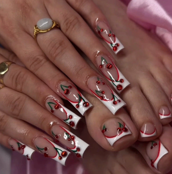 Creative Cherry Blossom Nail Art Extensions Stornfield