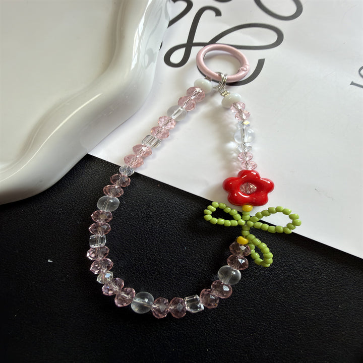 Decorative Beaded Charm Keychain Stornfield 1790135883