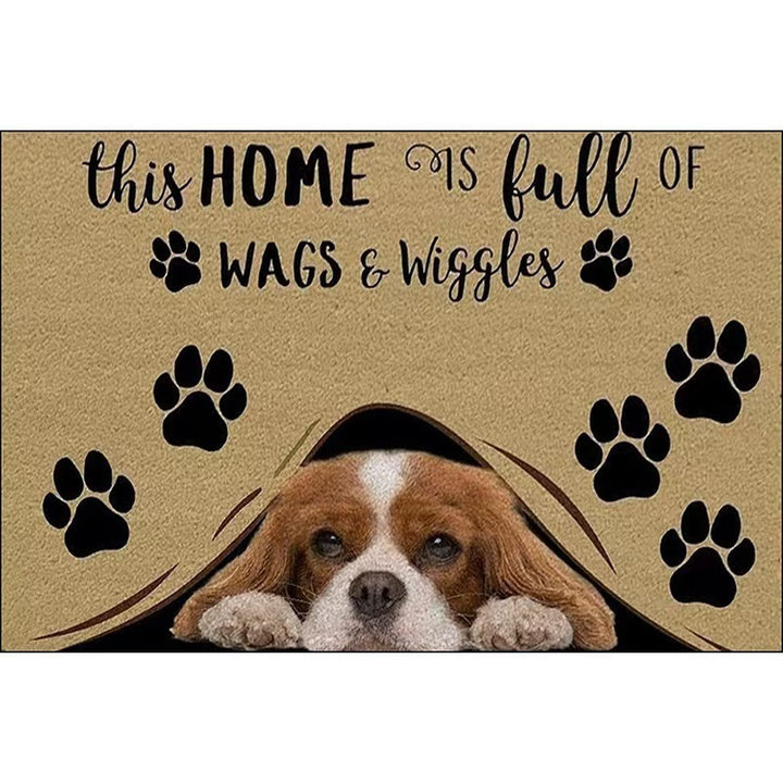 Personalized Pet-Themed Welcome Mat