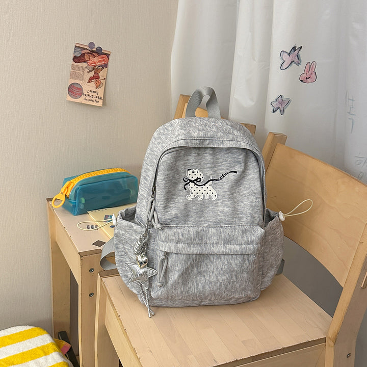 Playful Cartoon Dog-Themed Backpack Stornfield