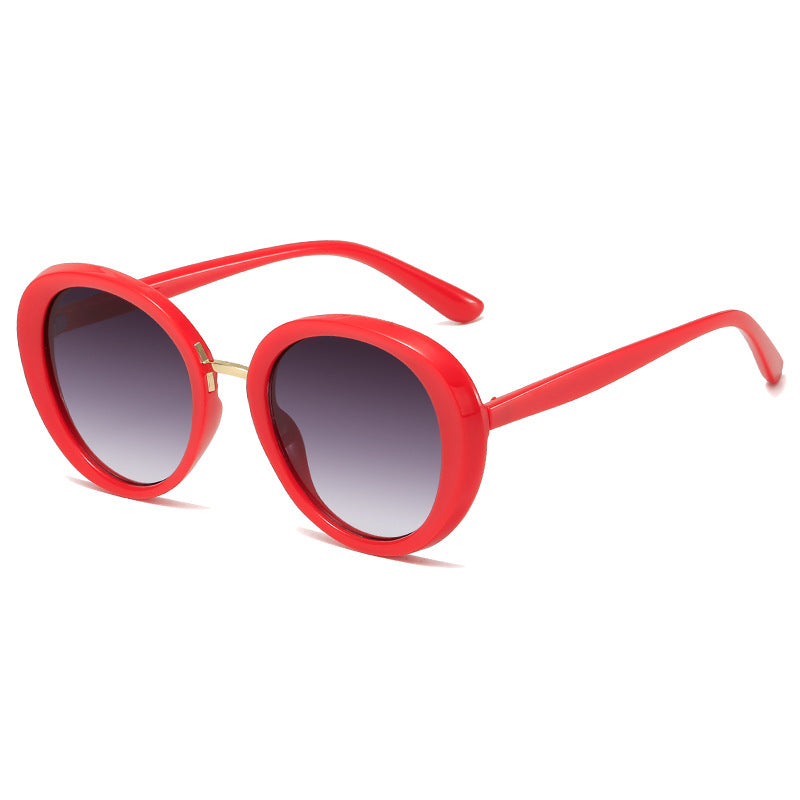 Women's Vintage Sunglasses in Elegant Shield Design Stornfield