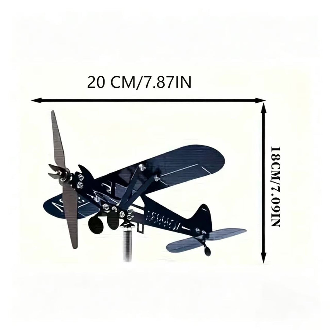 Decorative Airplane Garden Stake Stornfield