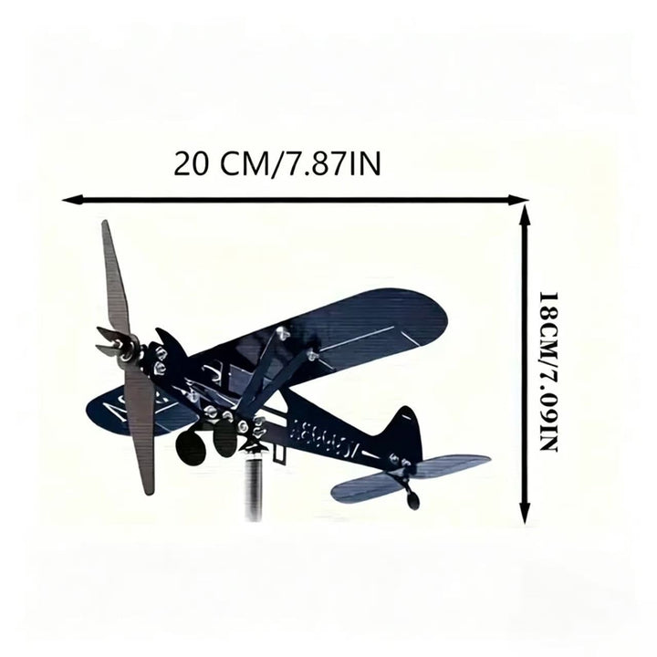 Decorative Airplane Garden Stake Stornfield