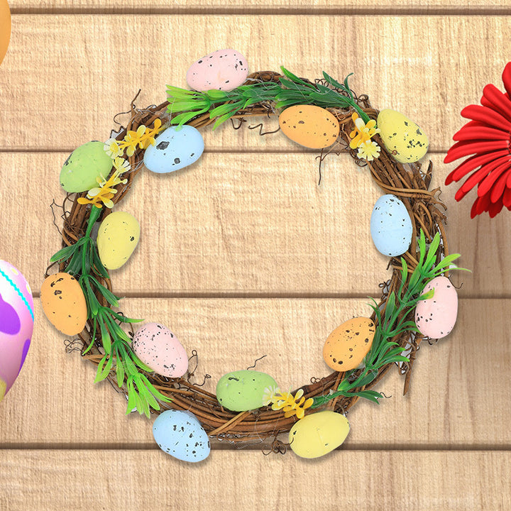 Decorative Easter Egg Wreath Stornfield
