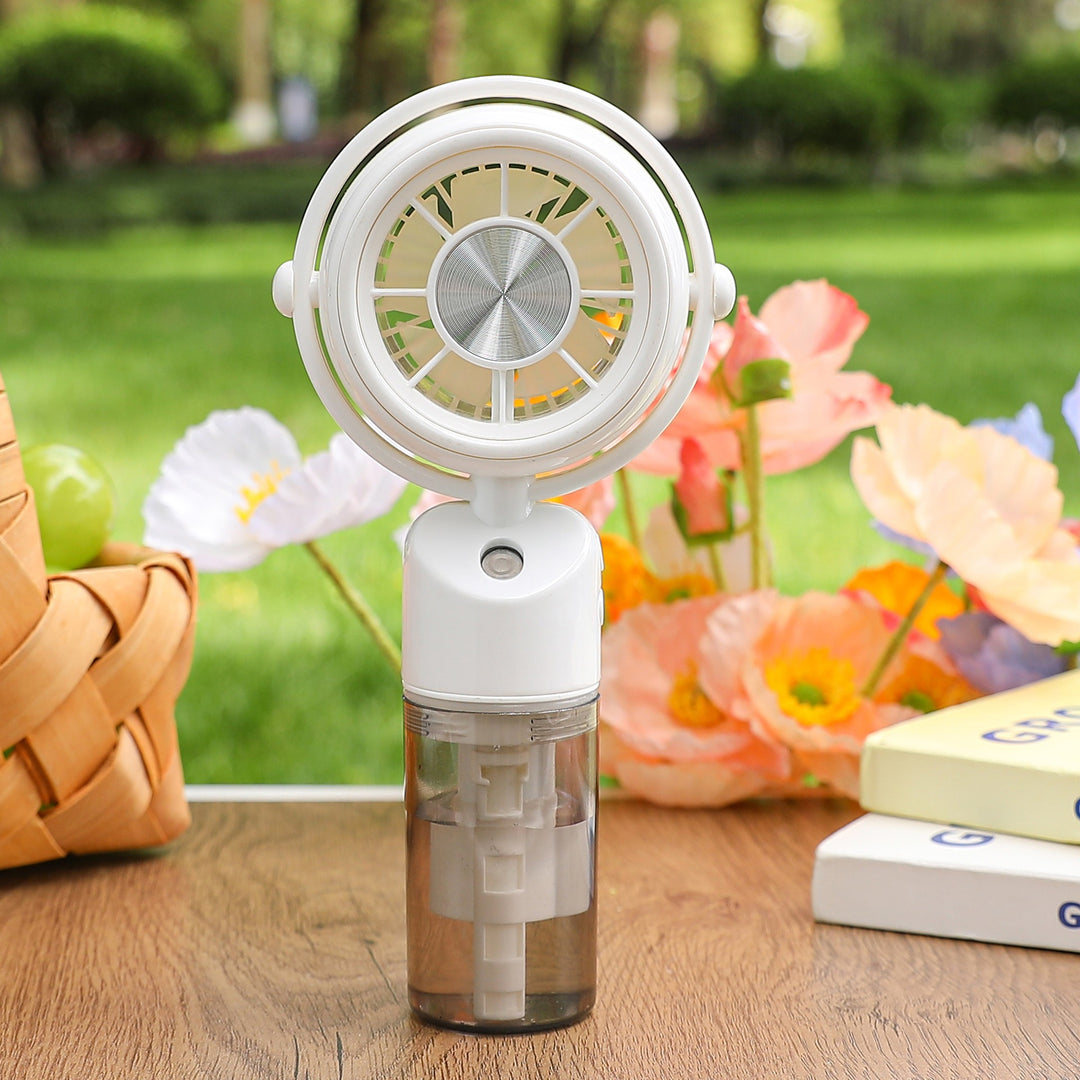 Ladies Portable Mini Fan with Spray Function Stornfield