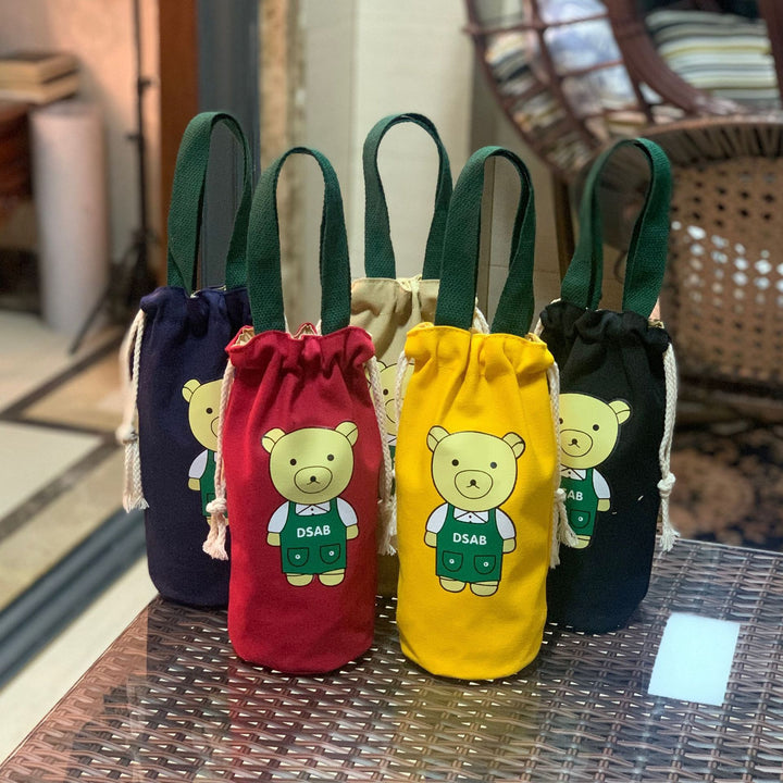 Kids' Cute Bear-Themed Water Bottle Sleeve Stornfield