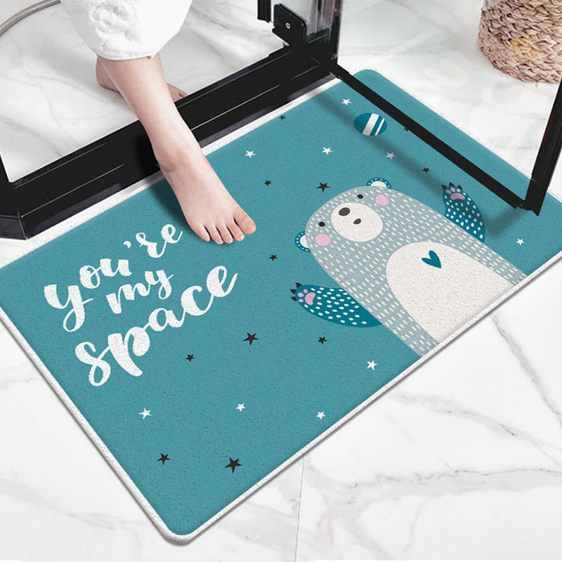 Cute Cartoon Dog-Themed Doormat Stornfield