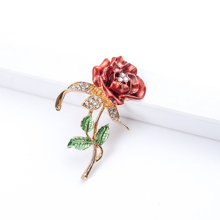 Elegant floral decoration with crystals Stornfield