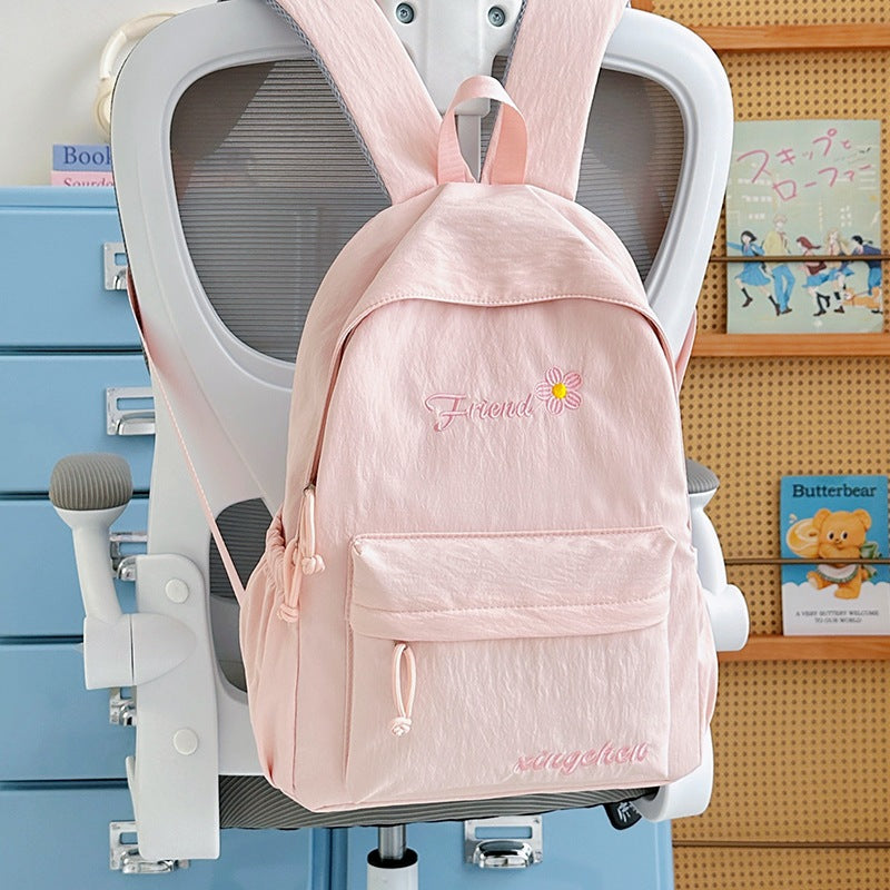 Cute Cartoon-Themed Embroidered Backpack Stornfield