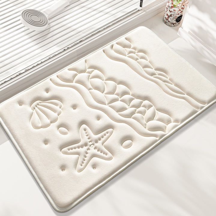 Coastal Themed Shower Mat
