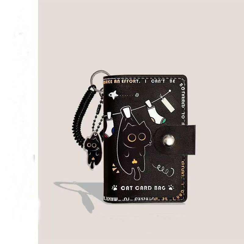 Cute Cat-Themed Cardholder