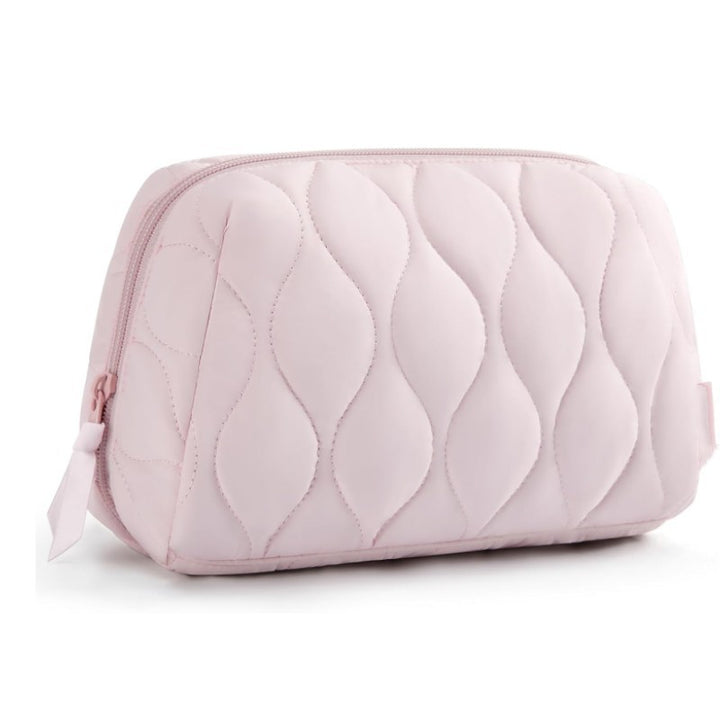 Cosmetic Organizer Bag with Cross Pattern Stornfield
