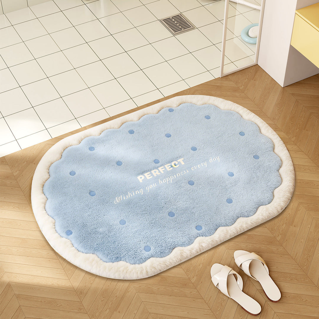 Cozy Woven Bathroom Rug