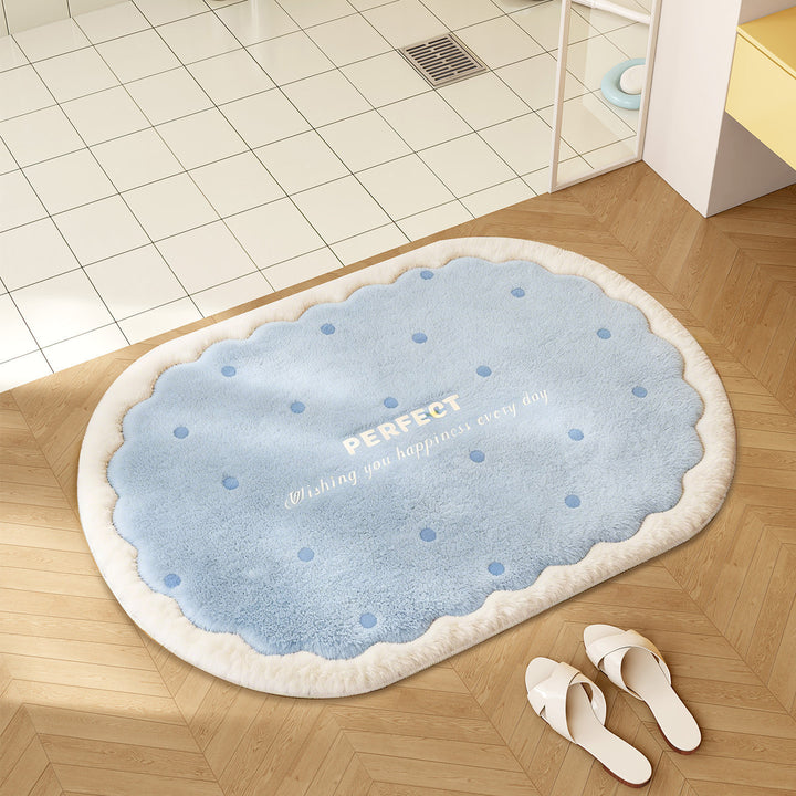 Cozy Woven Bathroom Rug