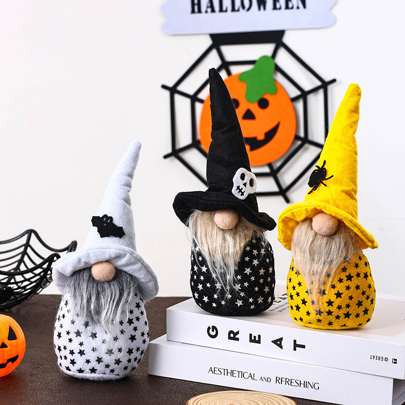 Decorative Halloween Gnome Figure Stornfield