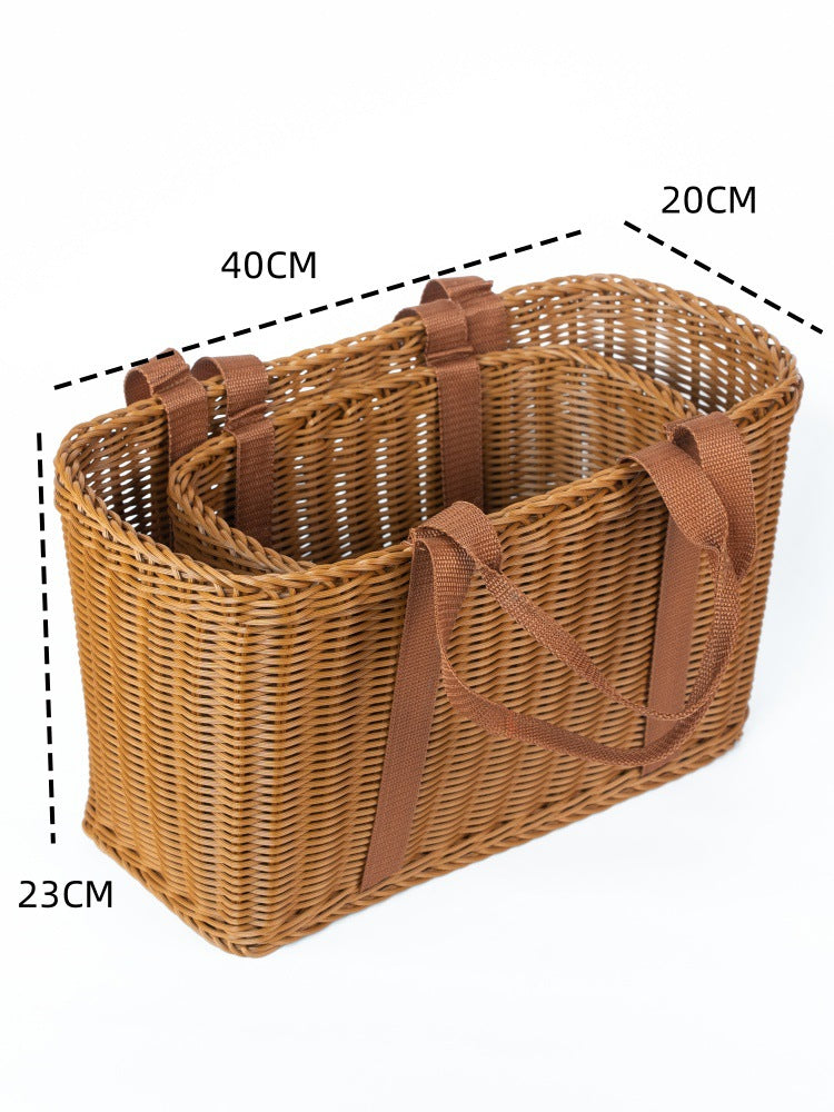 Handwoven Picnic Storage Basket Stornfield