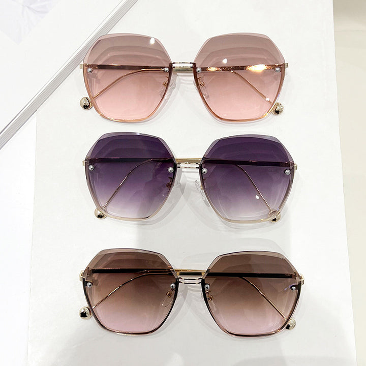 Women's large geometric sunglasses Stornfield