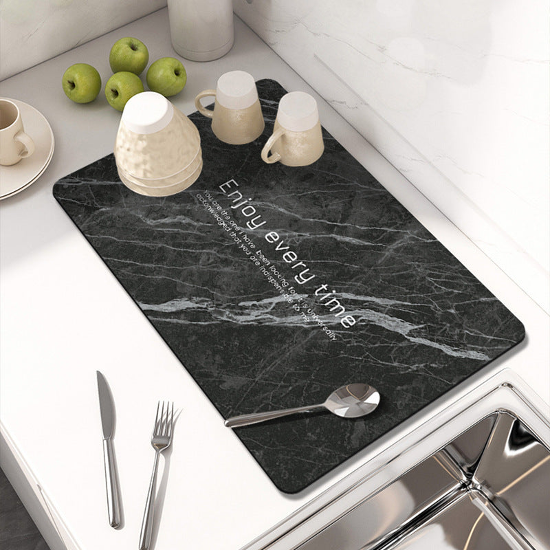 Marble-Inspired Table Mat Stornfield