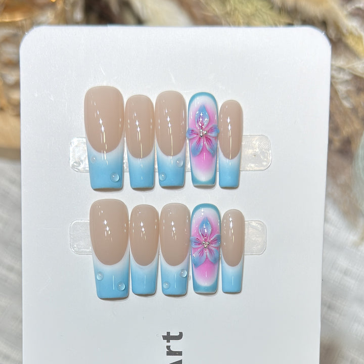 Reusable Press-On Nail Set Stornfield