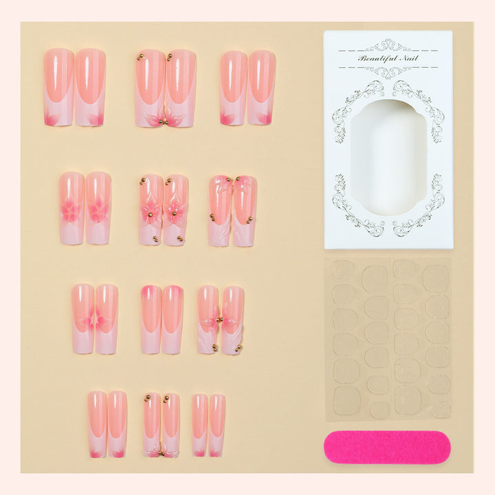 Elegant Decorative Press-On Nails Kit Stornfield