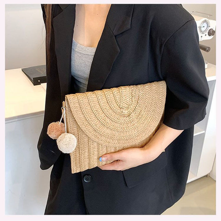 Stylish and Handmade Clutch Bag Made of Natural Material Stornfield