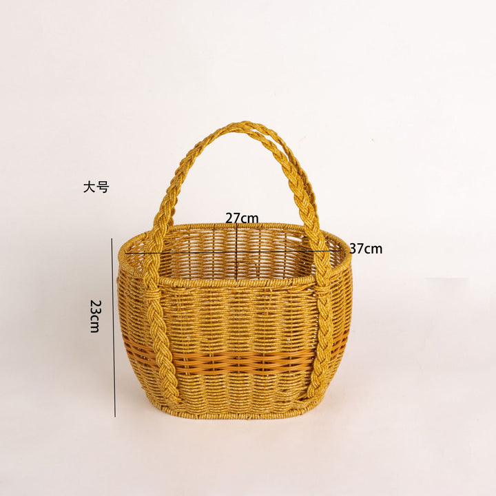 Artisan Woven Storage Basket Stornfield