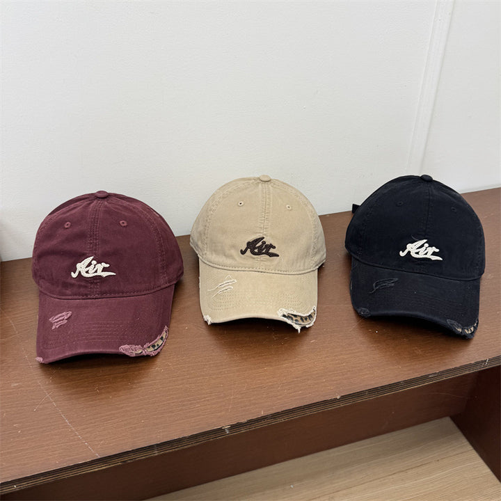 Women's Distressed Vintage Baseball Cap Stornfield